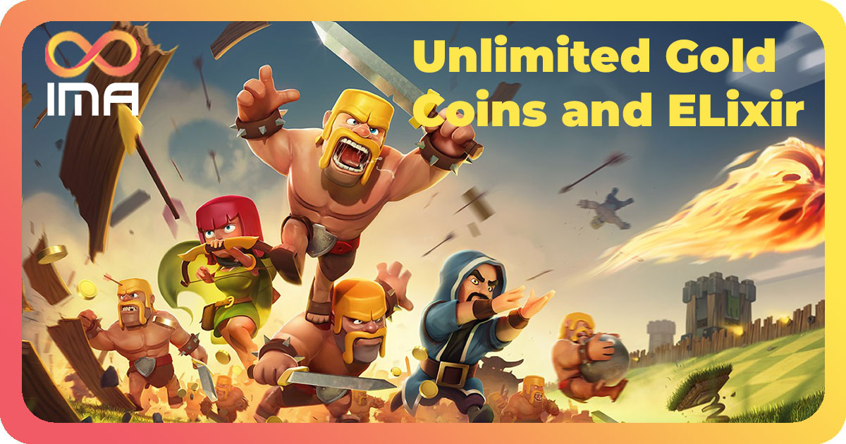 clash of clans mod apk download infinitemodapk.com unlimited gold coin and elixir