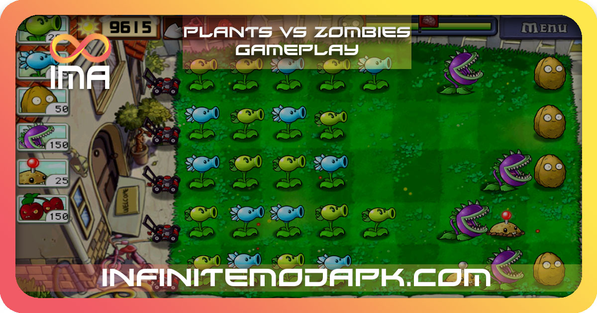 plants vs. zombies gameplay
