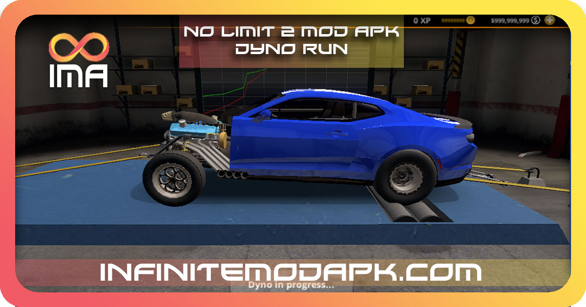 Dyno run mod apk no limit drag racing game