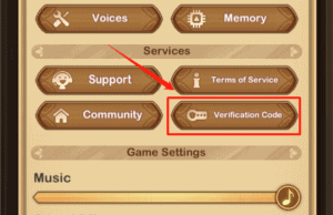 get verification code in afk arena game